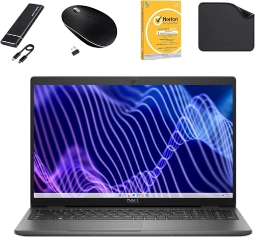 Latitude 3540 - 15.6'' Core i7 16GB DDR4 512GB SSD + 1st Wave External SSD - 512GB + Wireless Mouse + Antivirus - 2 Users + Mouse Pad
