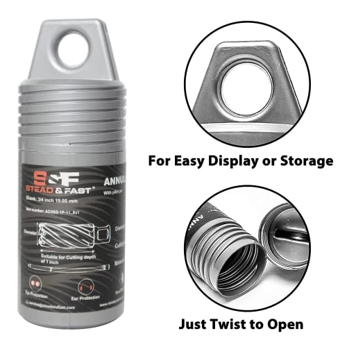 Annular Cutter - 1-3/8" x 1" HSS Weldon