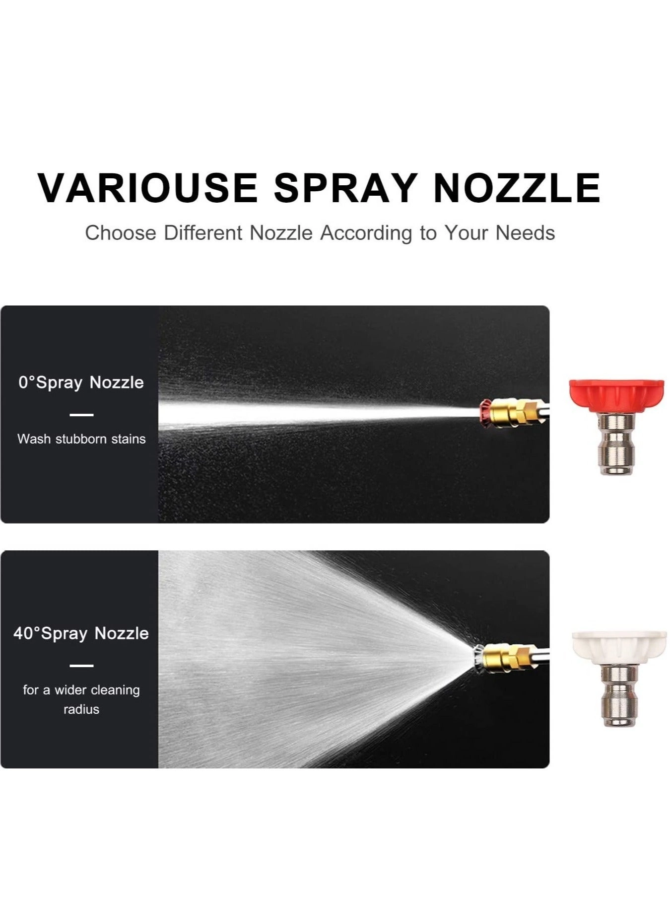 Cordless Portable Washer - 48V 200W 30Bar