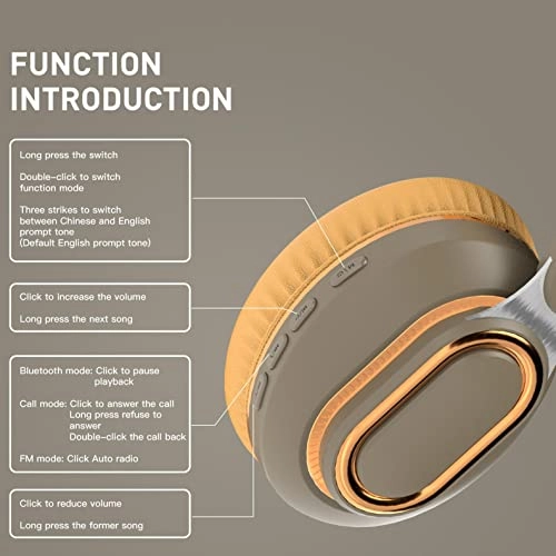 Head-Mounted Bluetooth Headset Wireless Headset