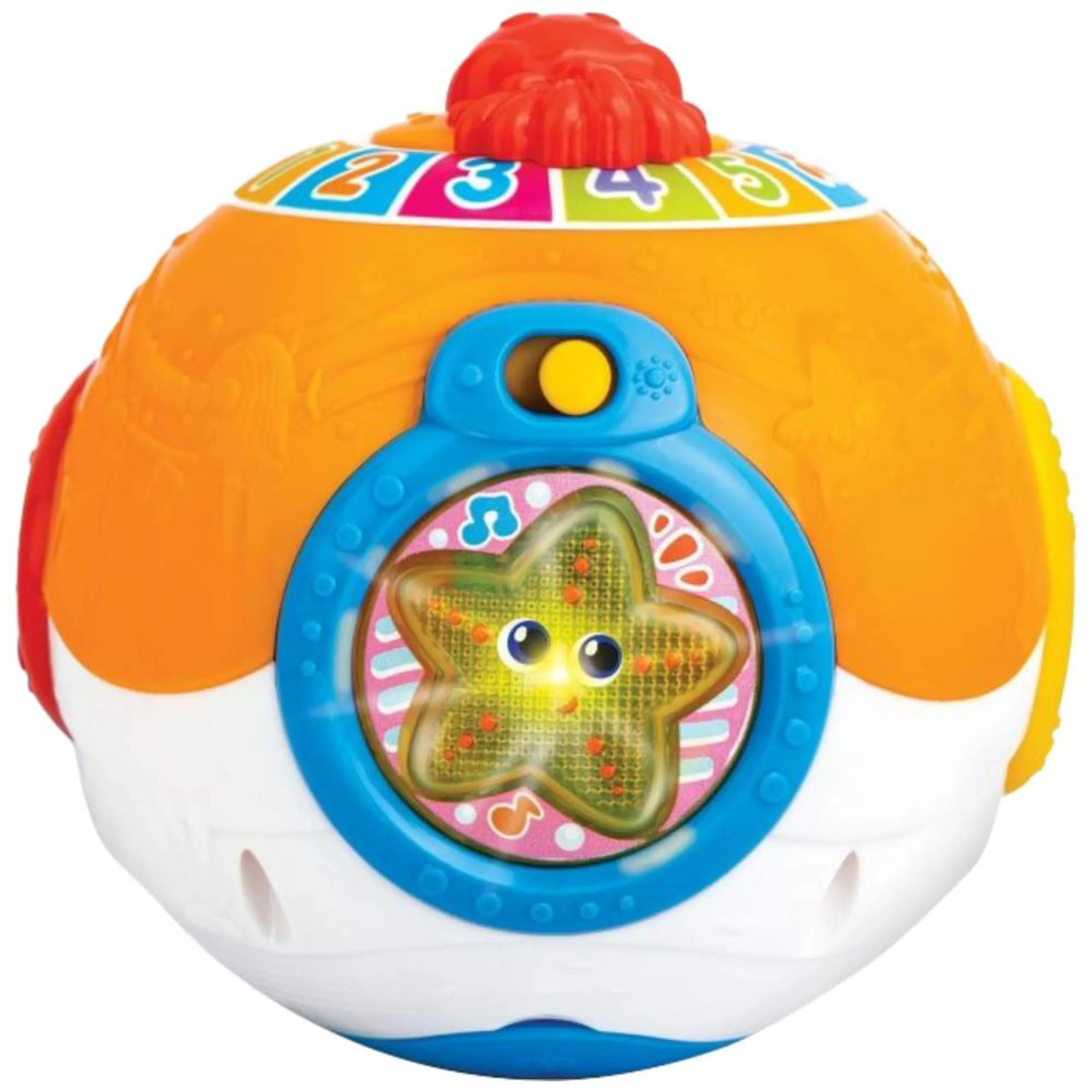 WinFun Roll N Learn Activity Ocean Ball - Suitable for 12 months & above