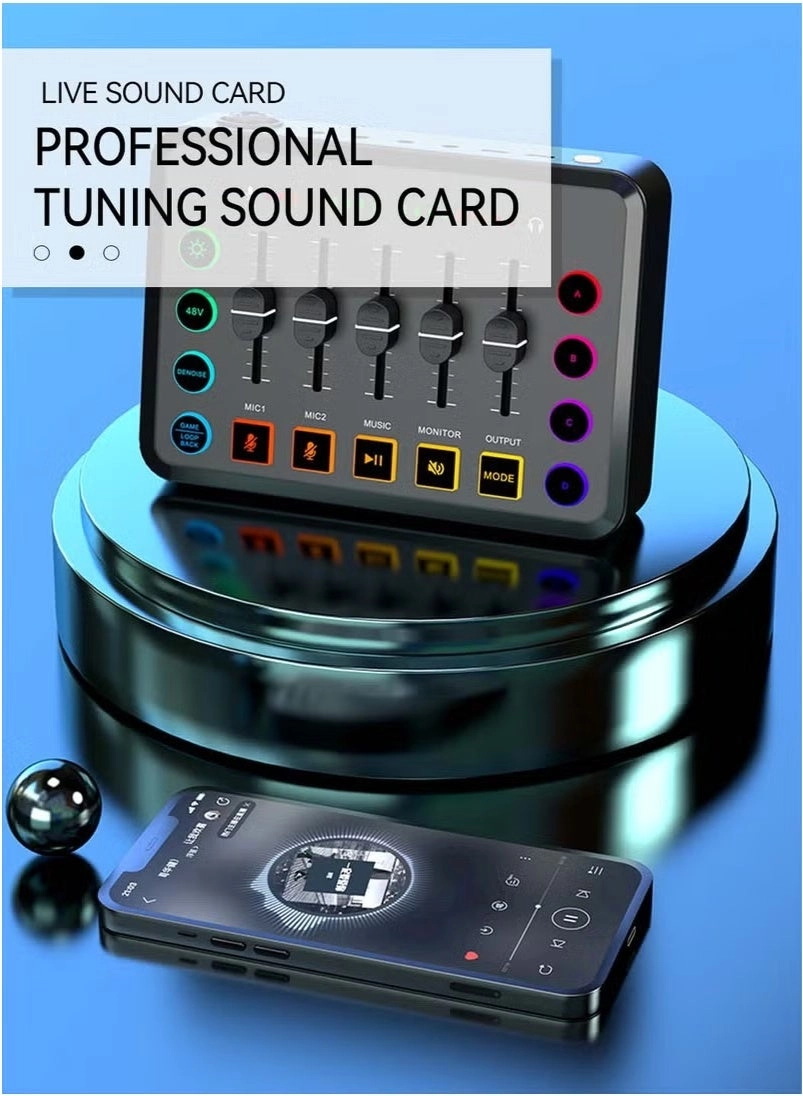 Audio Mixer - 4 channels