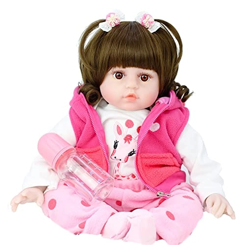 Reborn Baby Doll - 55cm 22" Vinyl Cotton Body