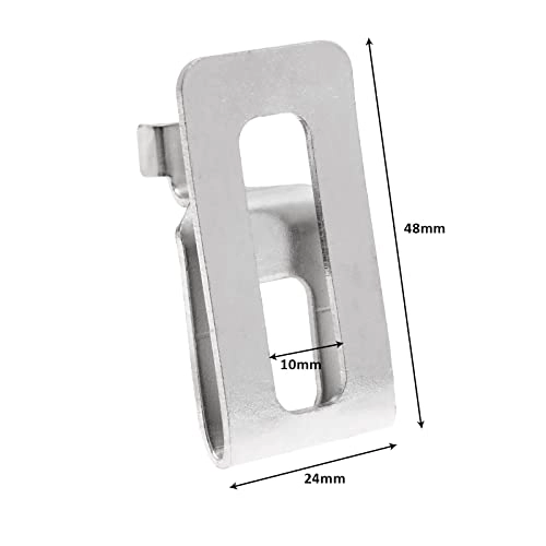 Belt Clip Hook - Pack of 4 with Screws Compatible with Worx