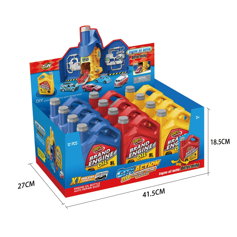 Parking Lots - 1 pc Assorted Die-Cast Playset