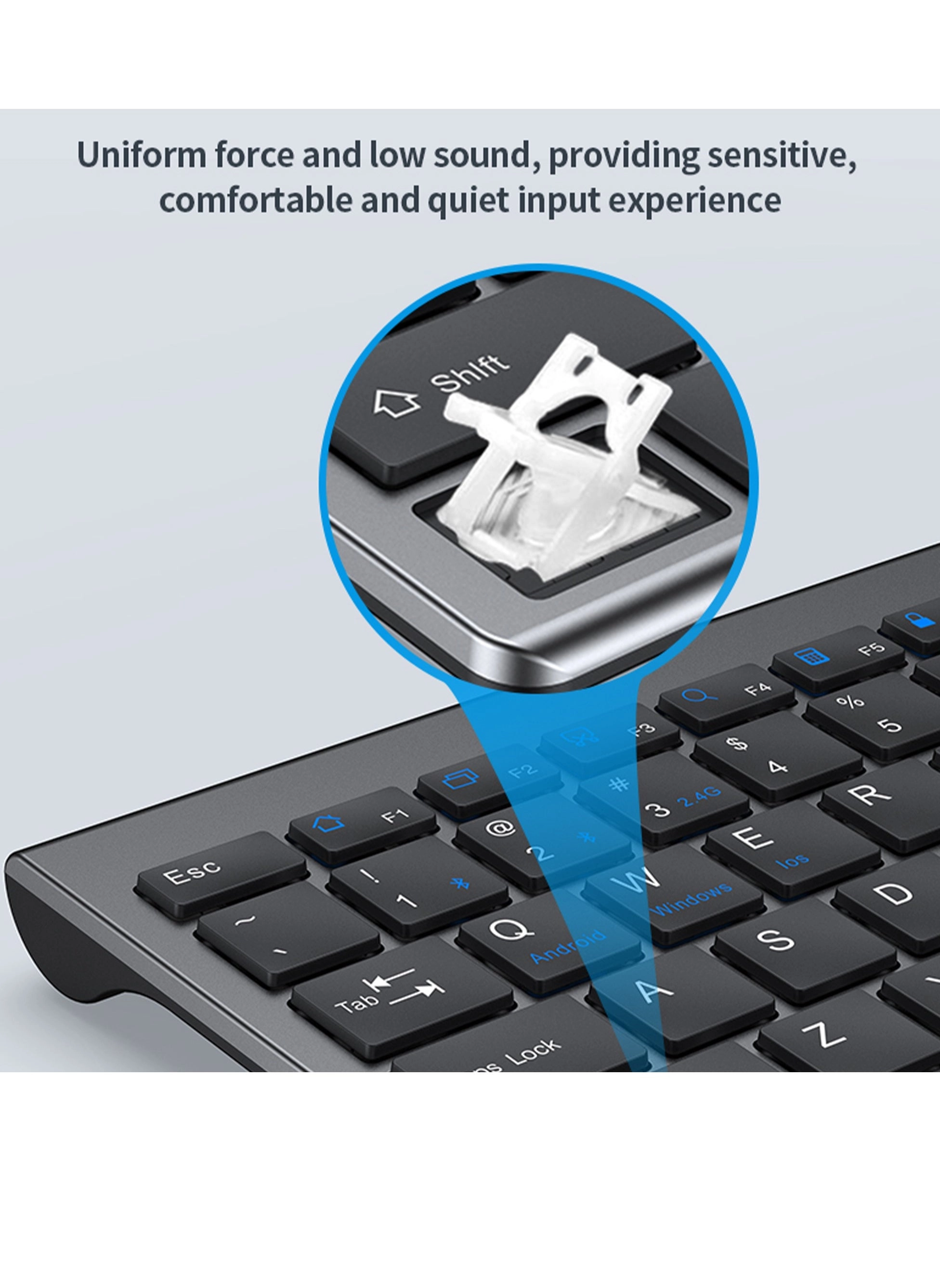 Keyboard + Mouse - EN Wireless