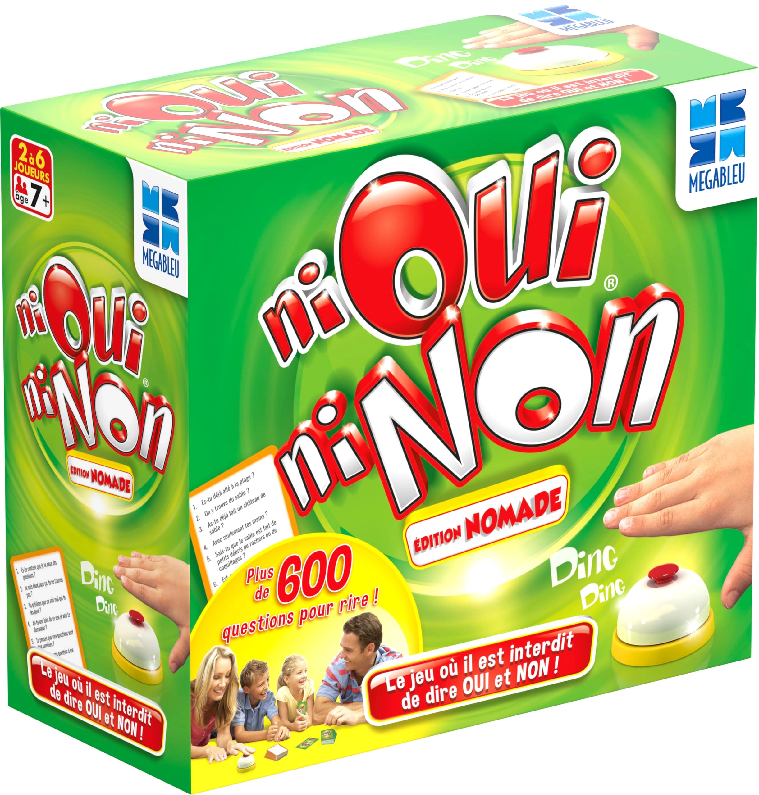 MEGABLEU Ni Oui Ni Non: Nomade - Card Game (French)