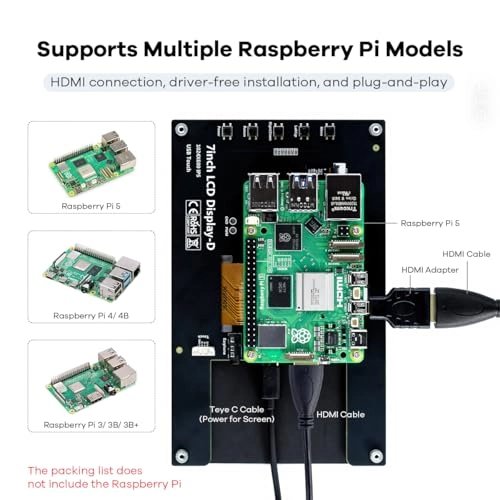 Touchscreen IPS LCD Display Panel - H085 7 Inches 1024x600