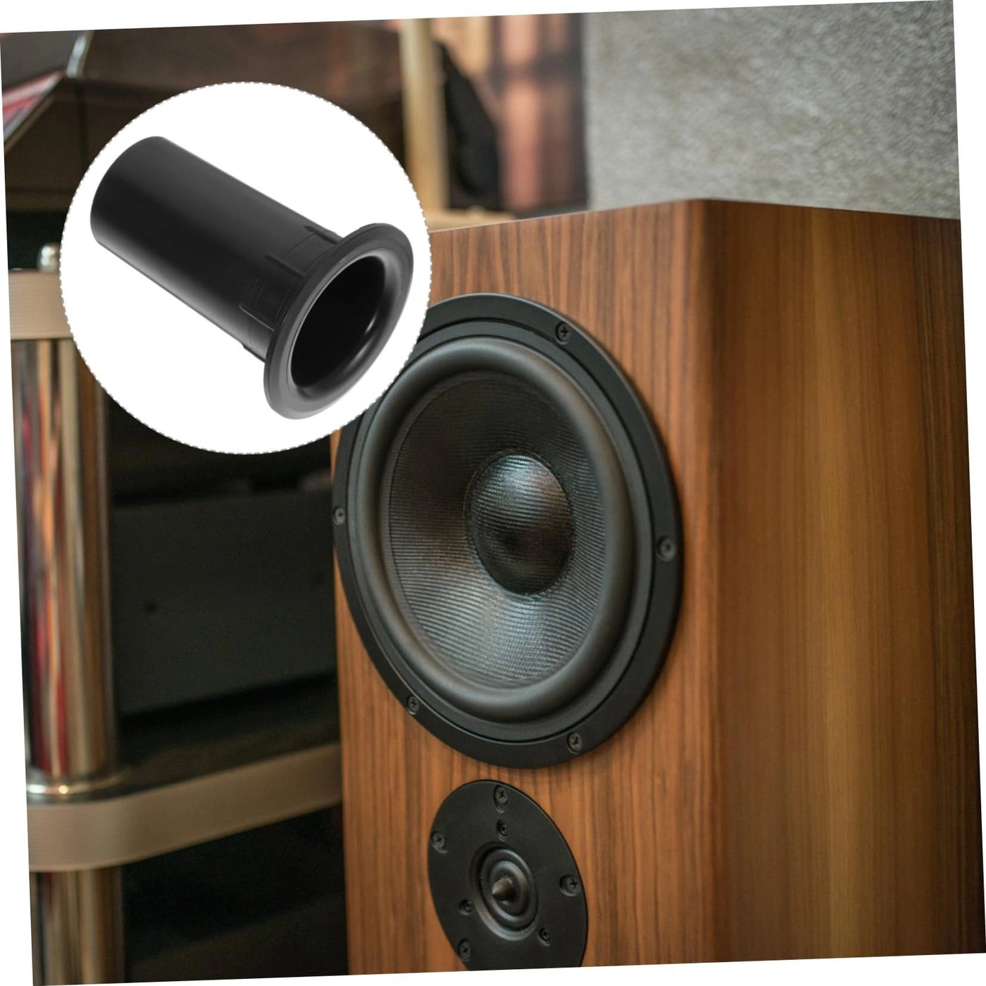 Subwoofer Port Tube - 12Pcs 4 Inch Plastic