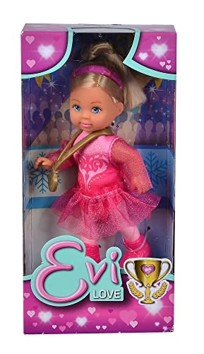 Evi Love Skater Doll - 12 cm Pink Costume