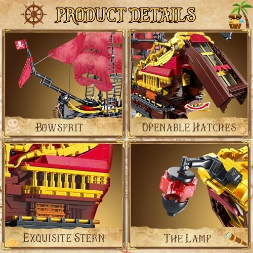 Pirate Ship (6748) - Lights