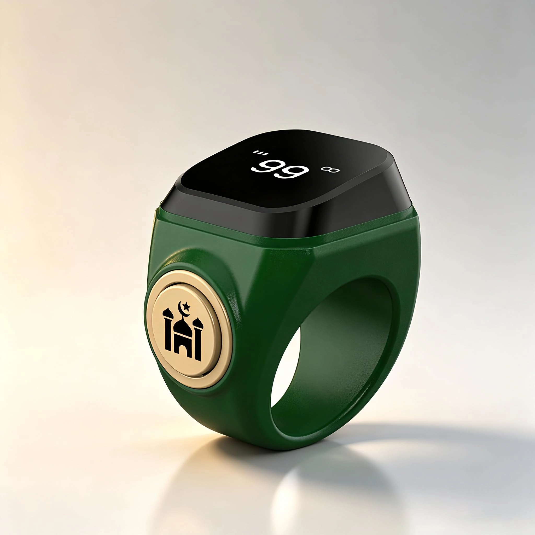 Hubei Xiaoju Electronic Technology Co., Ltd. Smart Tasbih Zikr Ring - 18mm