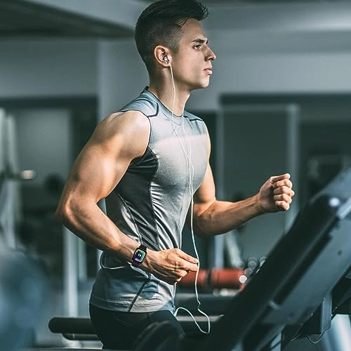 Heart Rate Monitor Watch - 1.75 Inch Touch Screen Heart Rate Blood Pressure Blood Oxygen Monitor