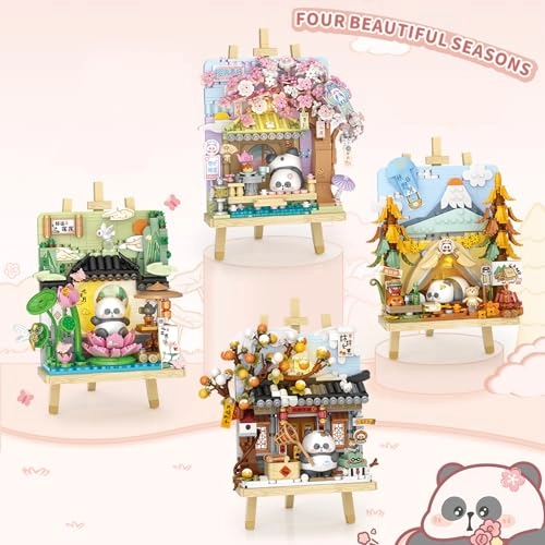 Panda 3D Painting Model - 650pcs