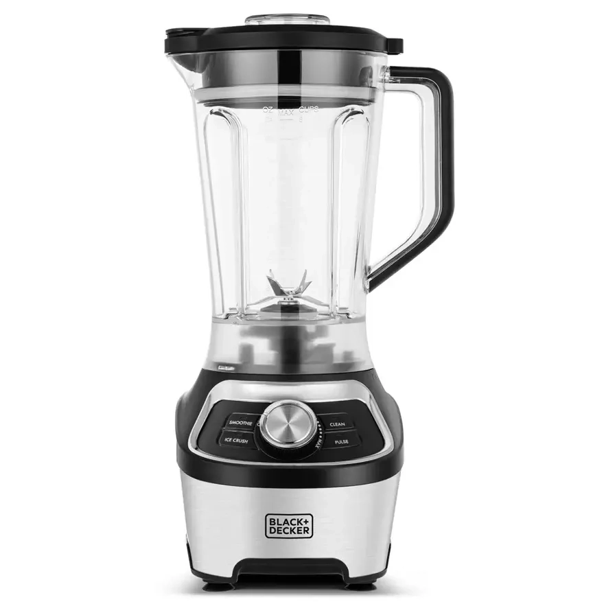 BD-BXH1200-B5 - Stainless steel six-blade design Smoothie and Ice crush presets 500ml travel cup