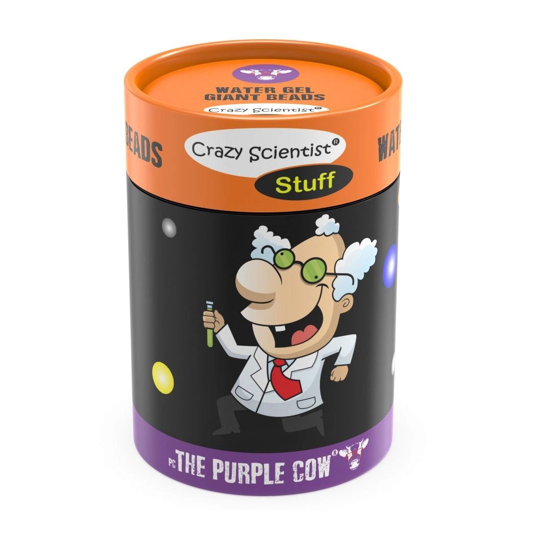 The Purple Cow Crazy Scientist Stuff Water gel beads - 8 years+