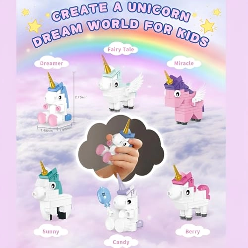 Unicorn Building Blocks - Unicorn 269 pcs