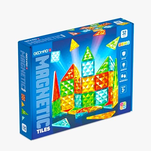 Magnetic Tiles Gems - 32 pcs