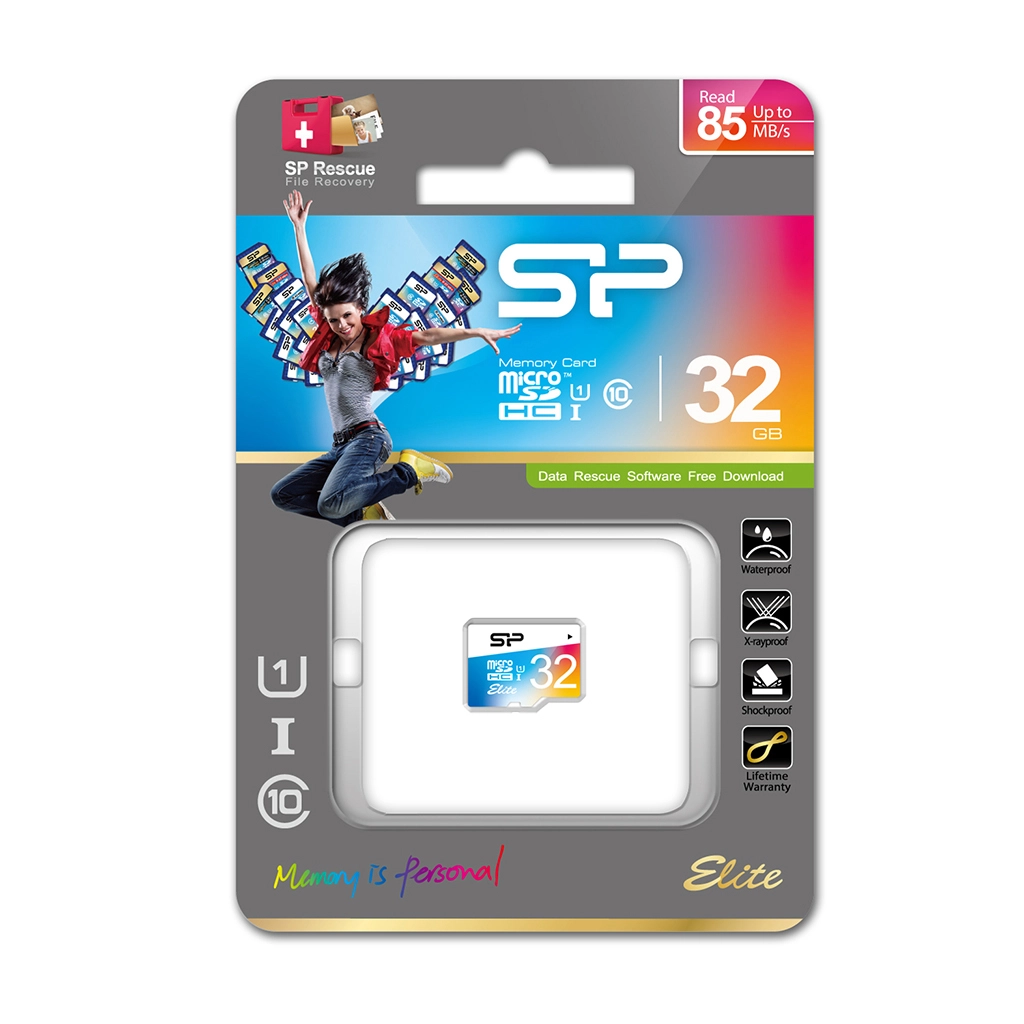 SDHC Class 10 UHS-1 Flash Memory Card - 32GB Pack