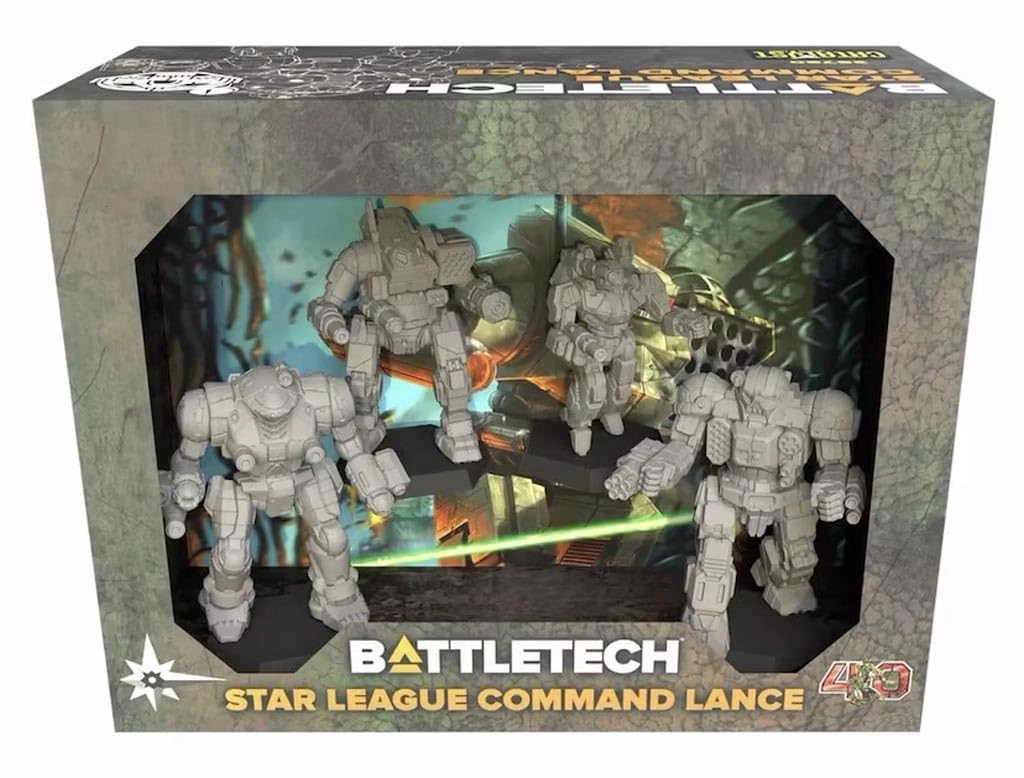 BattleTech: Star League Command Lance - Miniatures Game