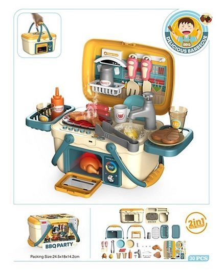 BBQ Set with Light - 30 Pieces (BTG-023577)