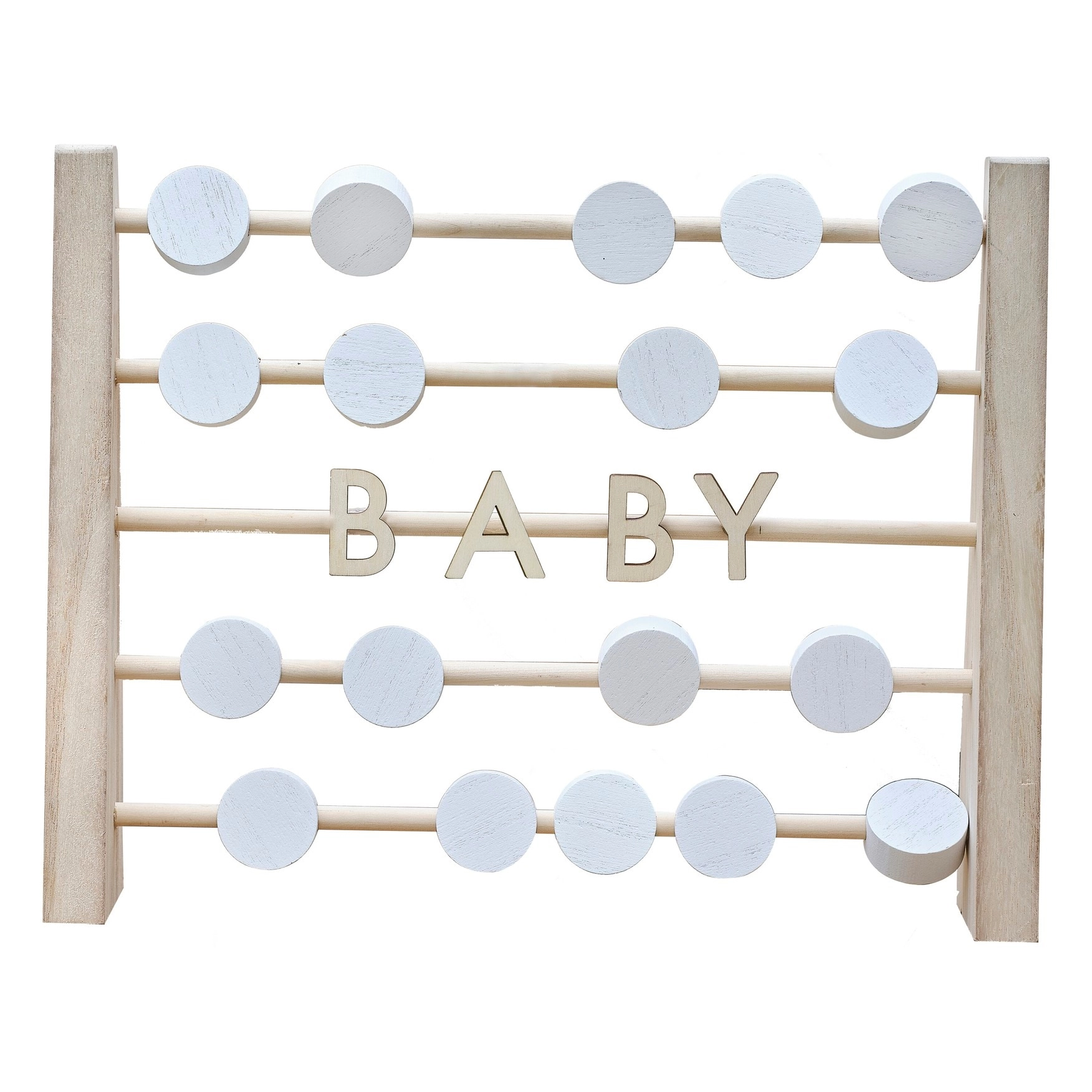 Party Zone Botanical Abacus Wood Book