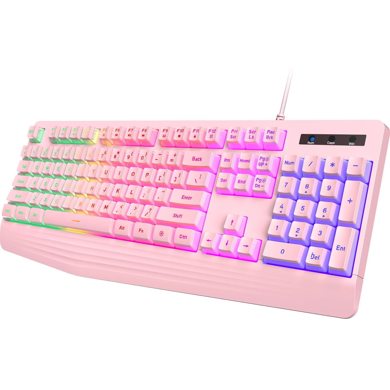 yesbeaut Gaming Keyboard - QWERTY Wired