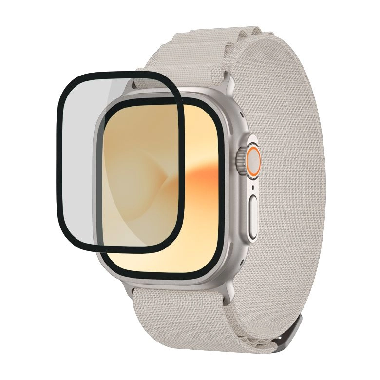 AMAZINGthing Tempered Glass Screen Protector for Apple Watch 49mm