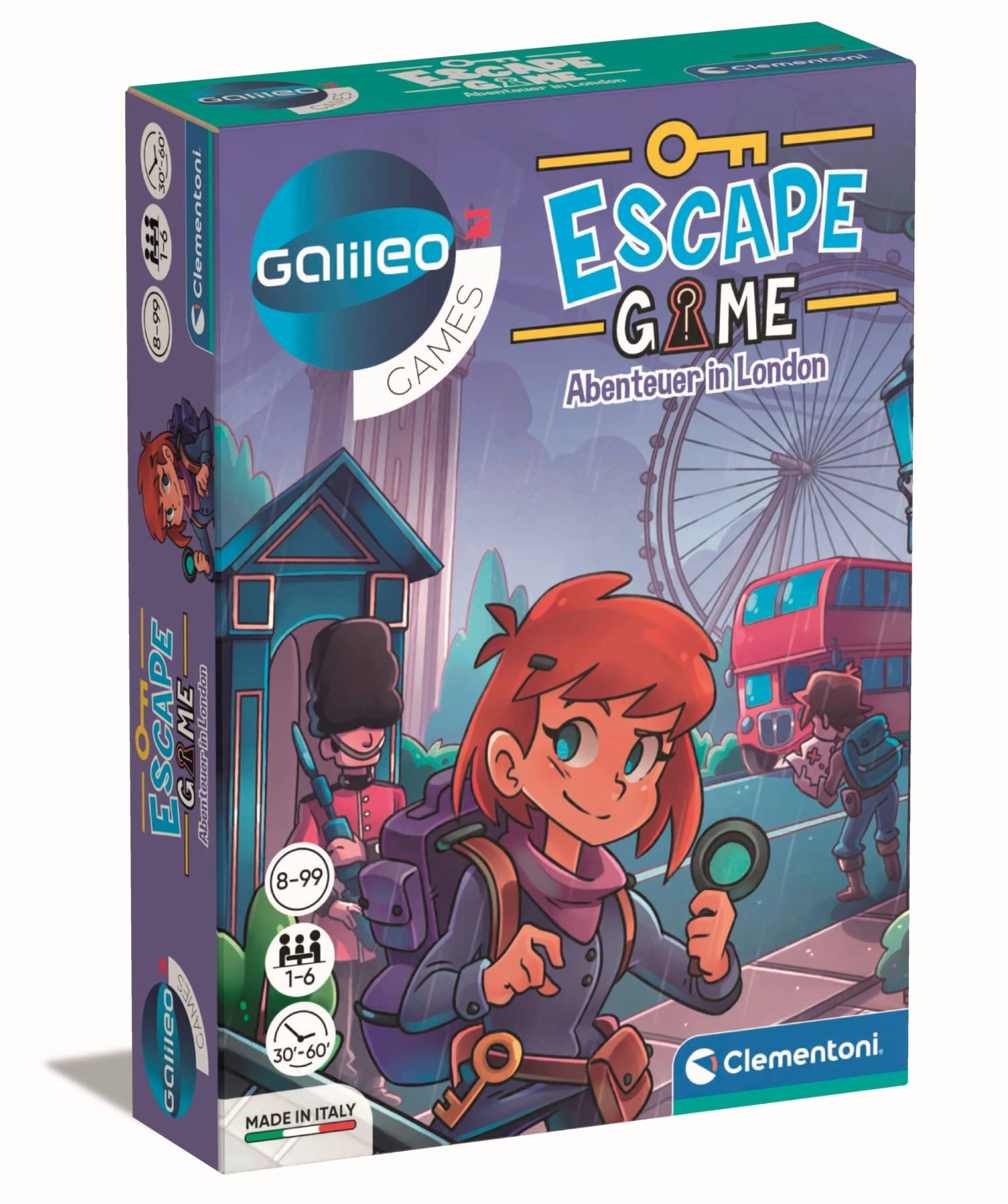 Clementoni Escape Game - Adventure in London (German)