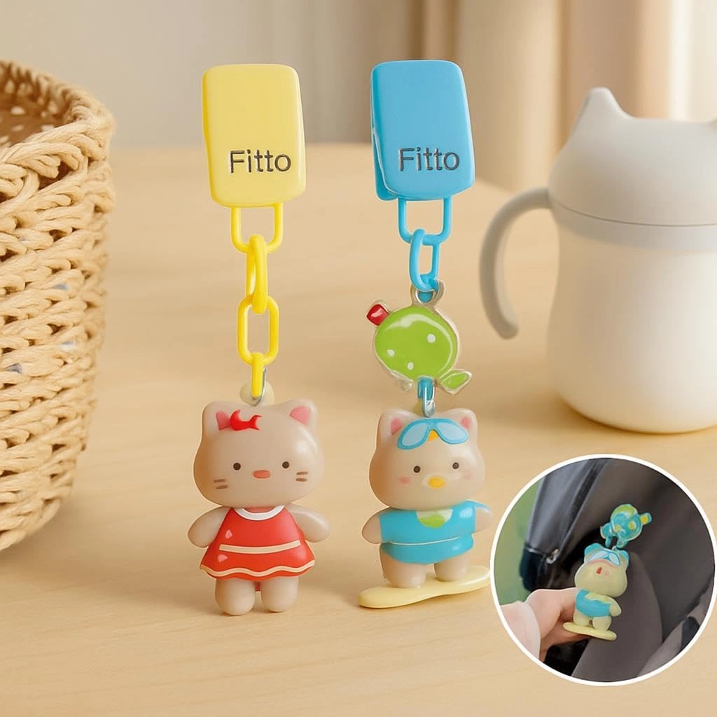 Cartoon Cat + Bear - 2 piece(s)