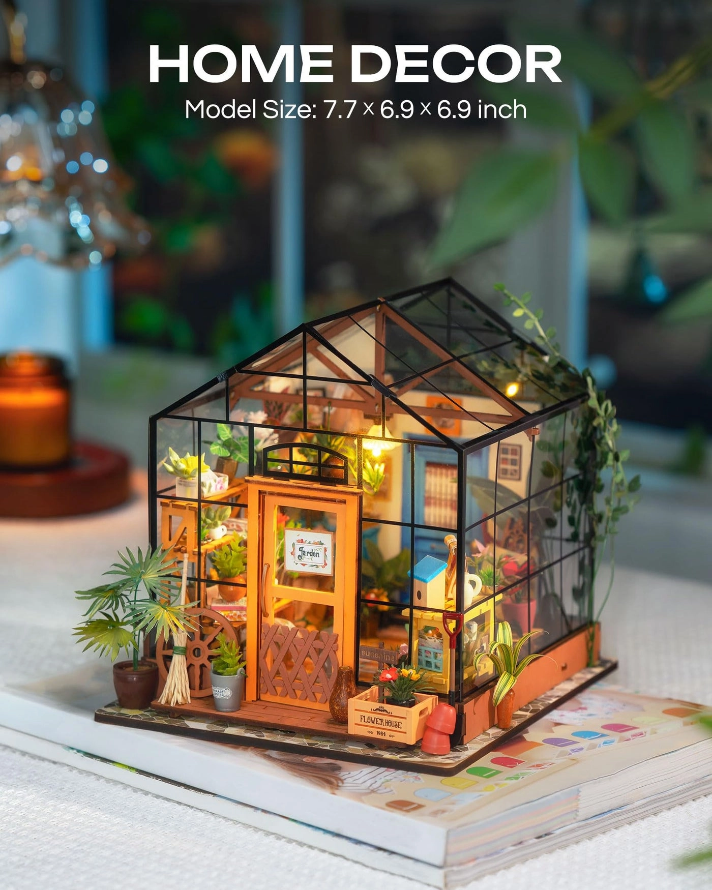 Miniature House Kit - 1/18 LED