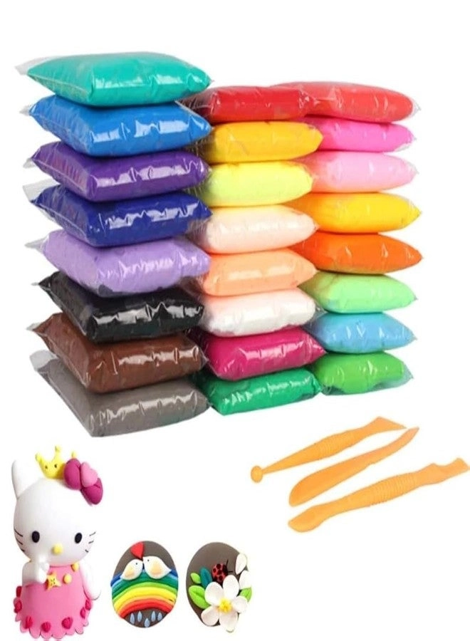 Air Dry Clay - Non-Toxic with Tools 12pcs.