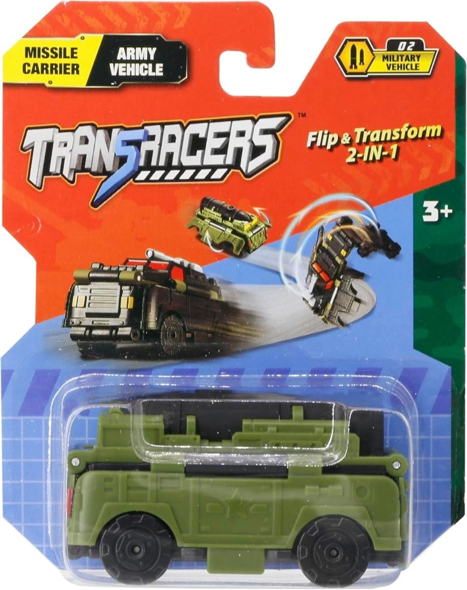 2-In-1 Flip Vehicle Monster Gorilla Truck - Transforming Lightweight