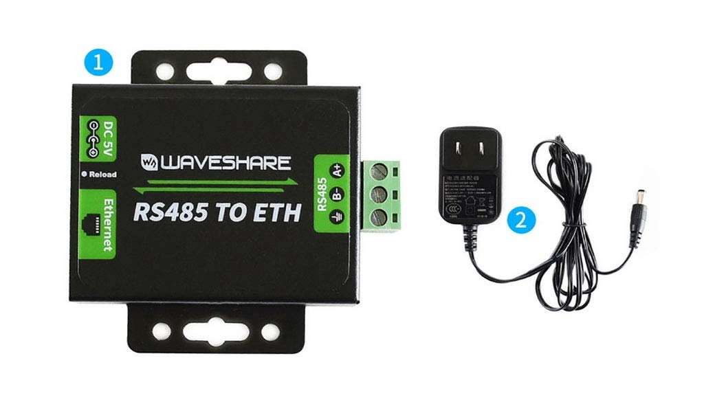 Waveshare RS485 to Ethernet Converter