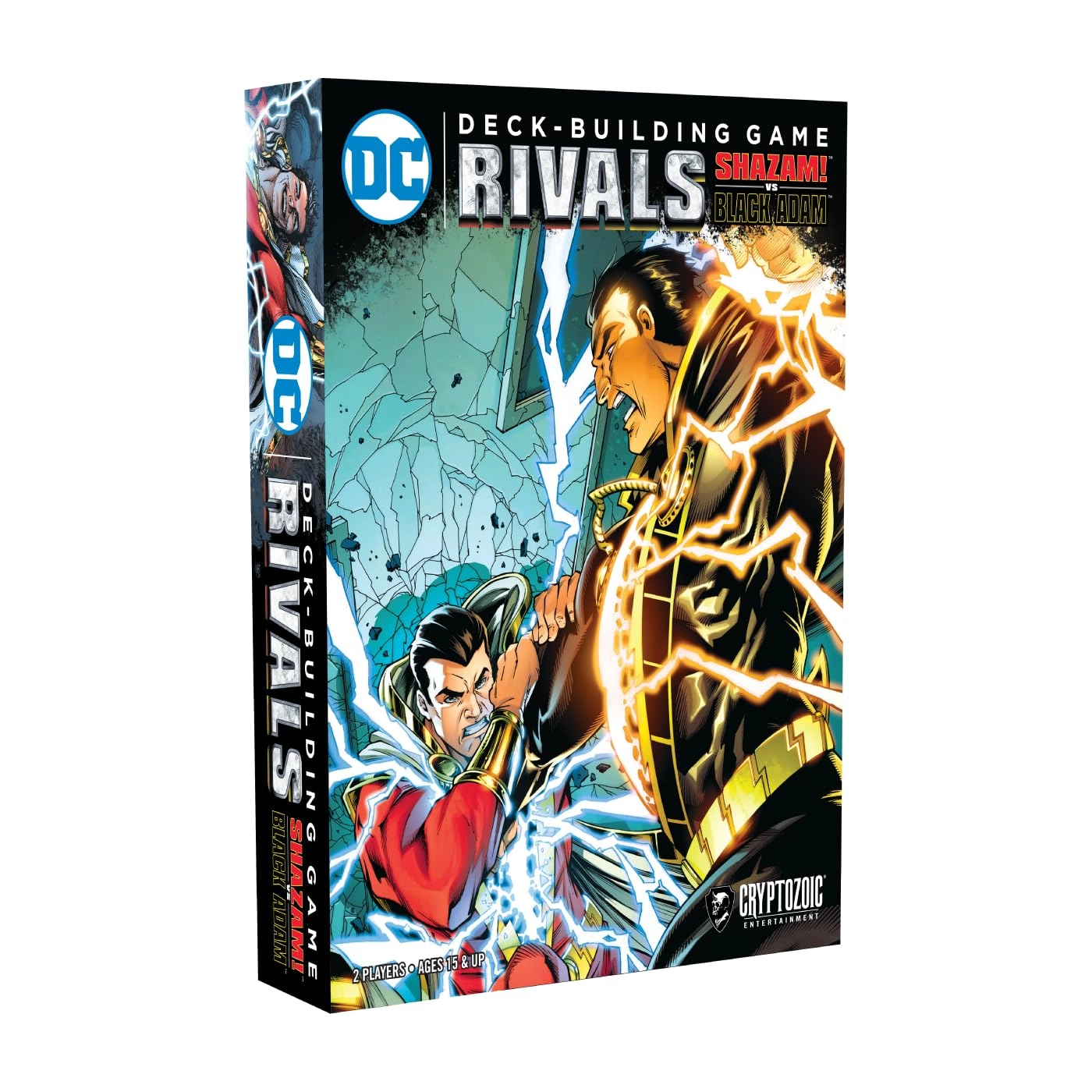 Cryptozoic Entertainment DC Deck-Building Game: Rivals – Shazam! vs. Black Adam - Card Game