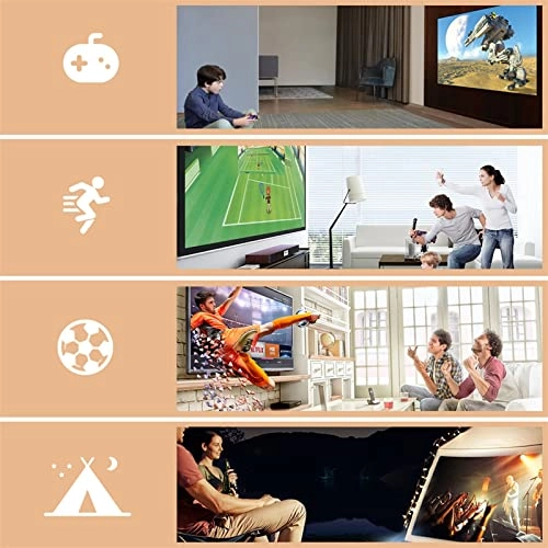 Portable Projector - 12000 Lumens 1080P