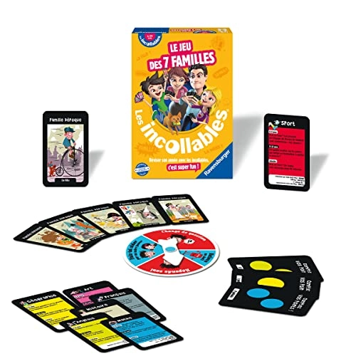 Card Game of 7 Families Incollables - French 5 years and up 1 piece(s)