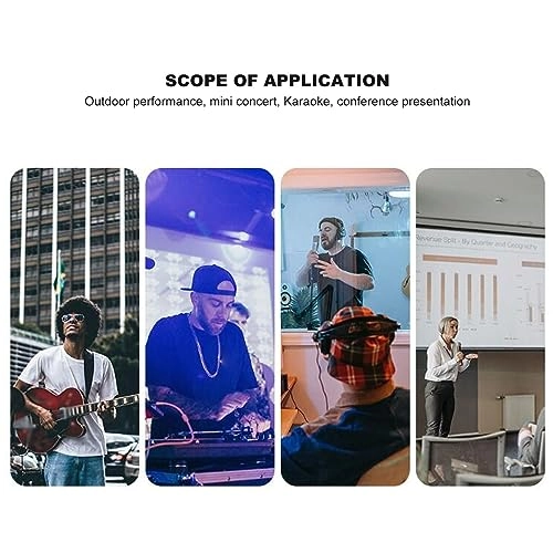 Portable Headphone Amplifier - 8 Channel Stereo 100-240V UK Plug