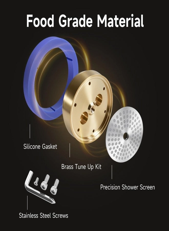 Brass Tune Up Kit - 55mm Coffee Precision Shower Screen Silicone Gasket