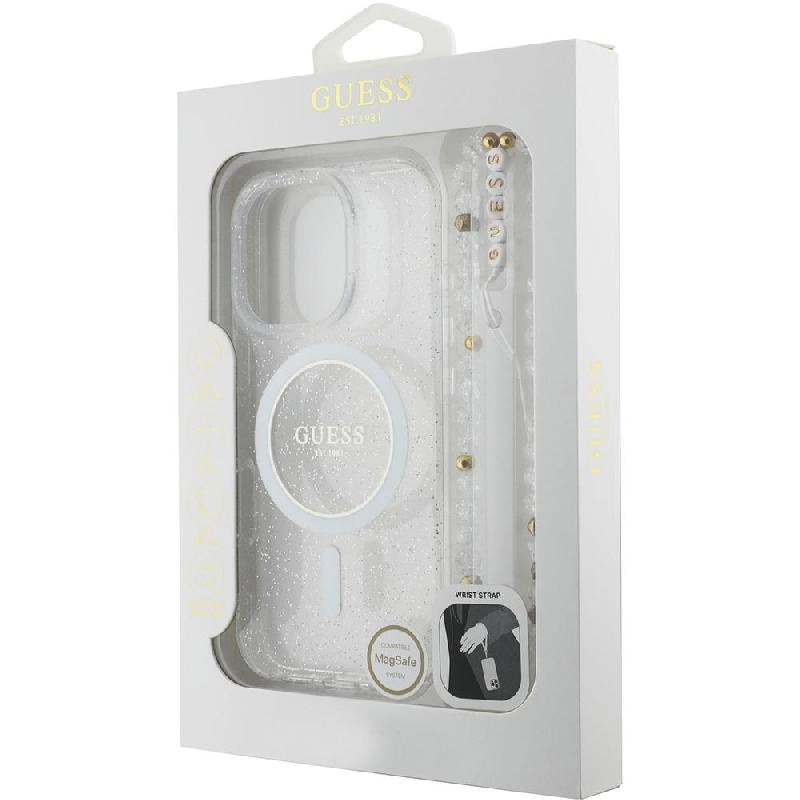 Magsafe Gradiant Glitter Phone Case - Transparent for iPhone 16 Pro Max