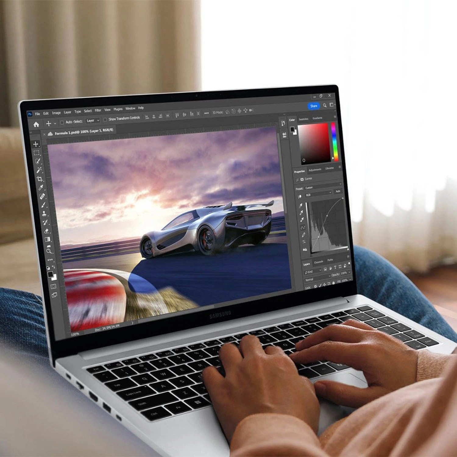 Galaxy Book4 Laptop NP750XGK - 15.6'' Core 7-150U 16GB DDR4 512GB SSD