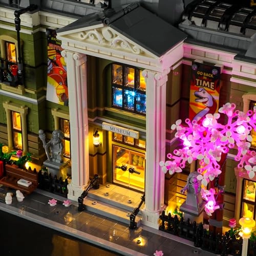 Lighting Kit for Natural History Museum - Compatible with Lego Icons Battery Powered