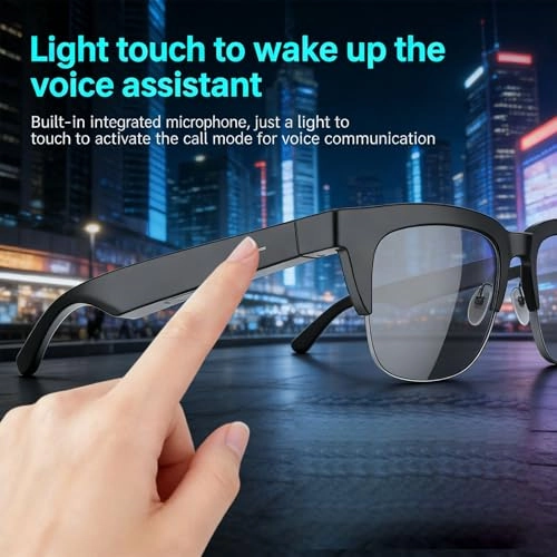 AI Translation Smart Glasses - 52MM ND2-400 Bluetooth