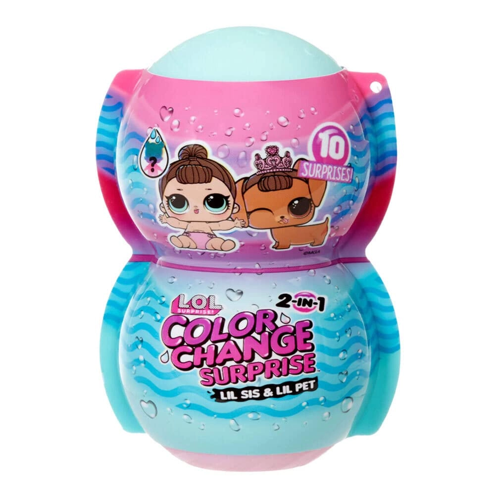 MGA Entertainment L.O.L. Surprise! 2 N 1 Me & My Lil Sis & Lil Pet Color Change - 4 - 10 years