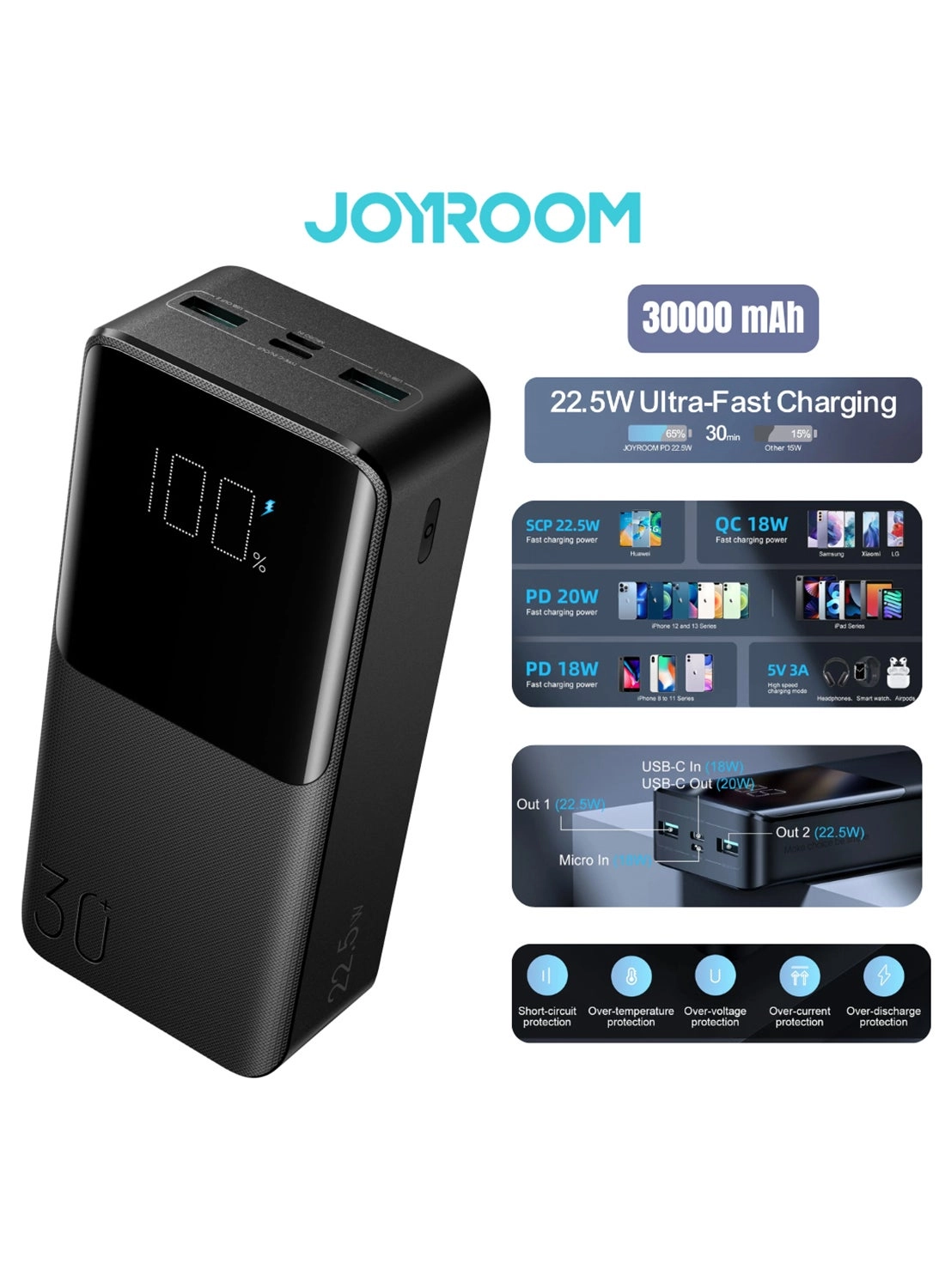 JR-QP193 - 30000 mAh