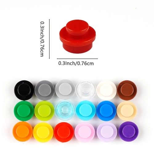 Tile 1×1 Classic Building Blocks - 1500pcs