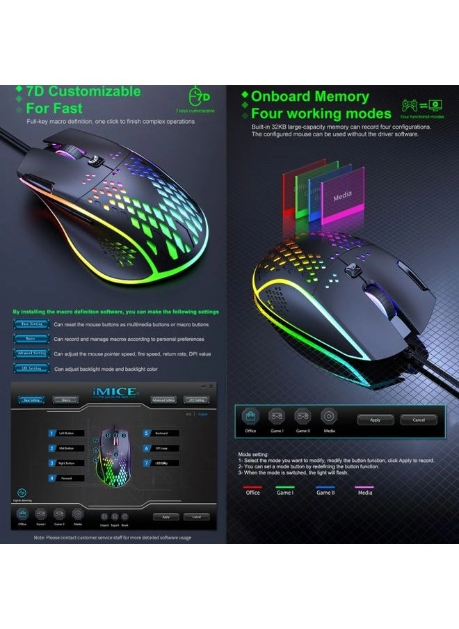T97 Gaming Mouse - Wired