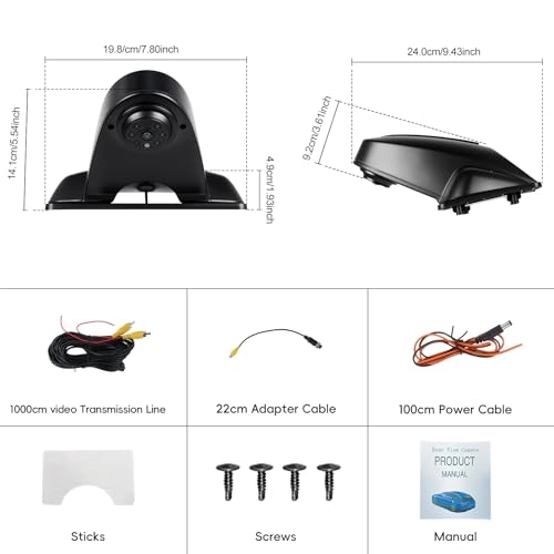 Brake Light Reversing Camera - Night Vision AV 1280*720P