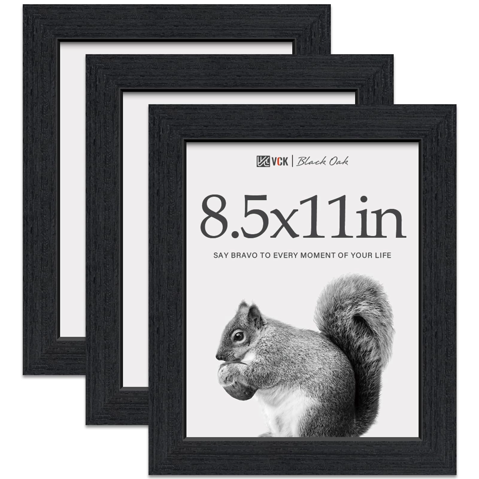Wood Frame - 8.5 x 11 Pack