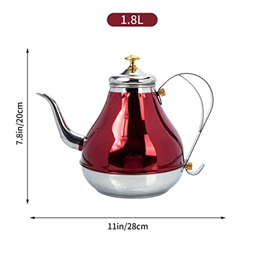 Teapots - Stainless steel 1.8L